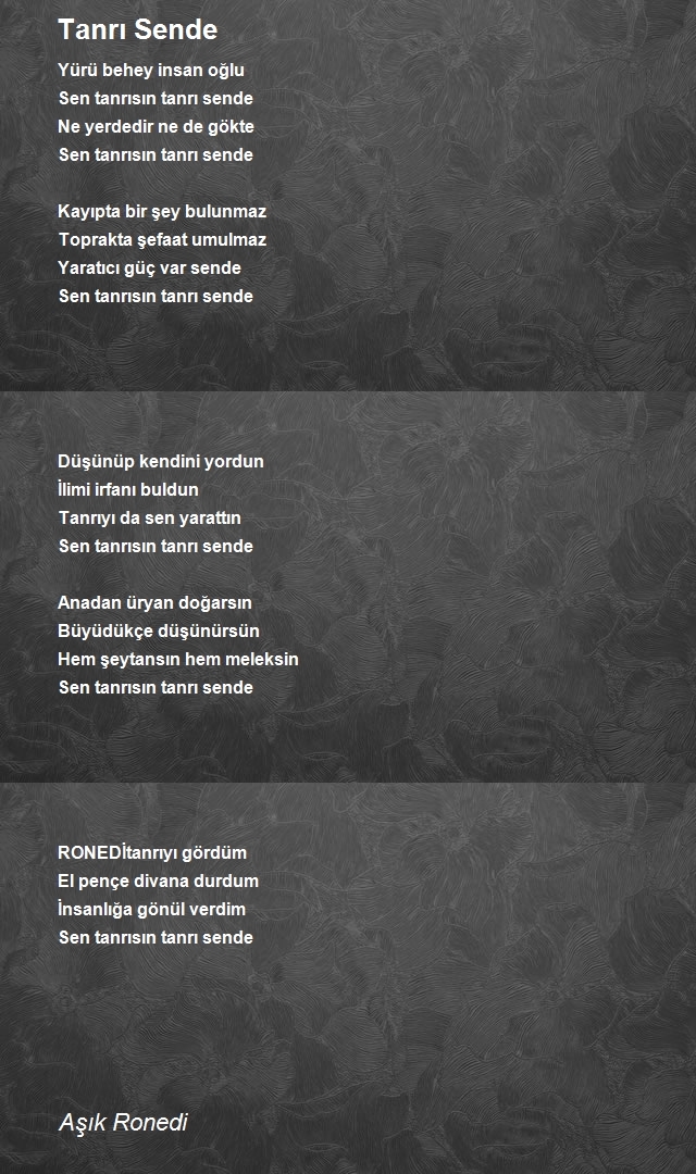 Aşık Ronedi