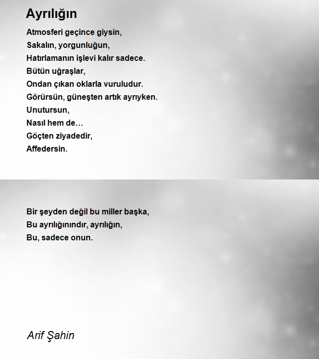 Arif Şahin