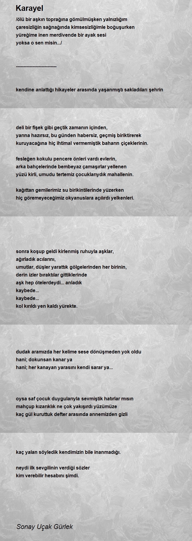 Sonay Uçak Gürlek