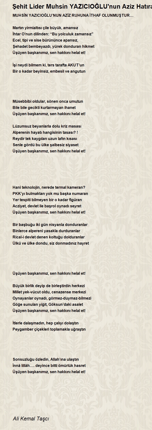 Ali Kemal Taşcı