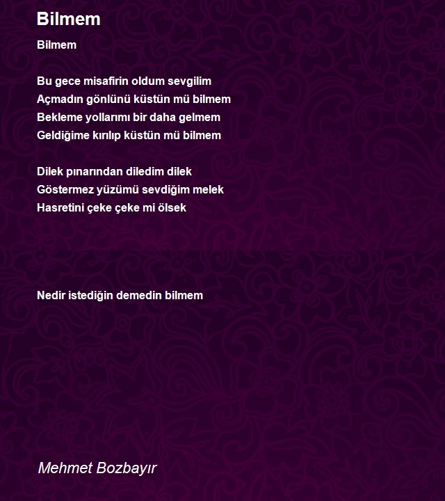 Mehmet Bozbayır