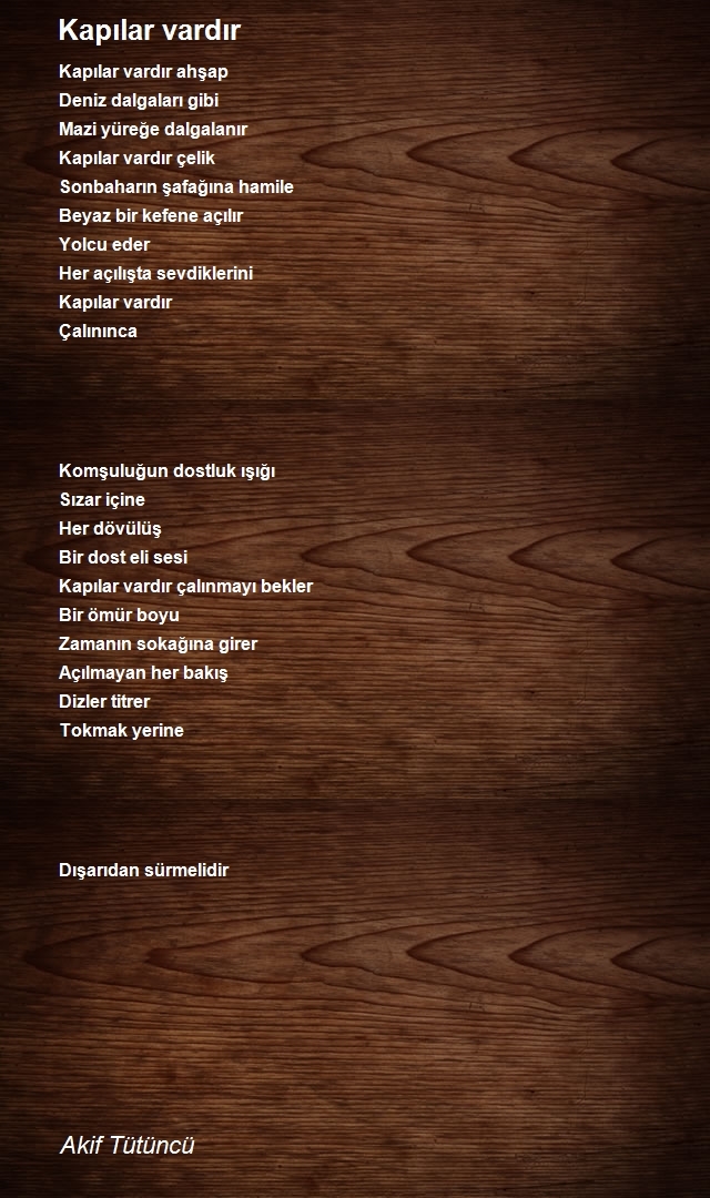 Akif Tütüncü