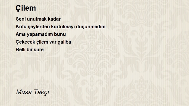 Musa Takçı