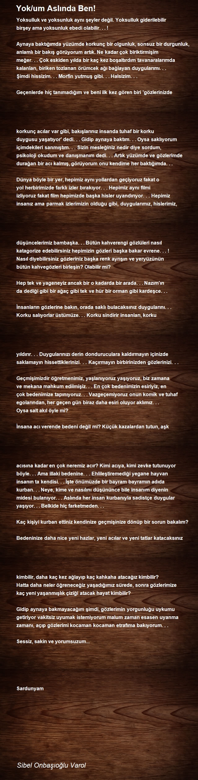 Sibel Onbaşıoğlu Varol
