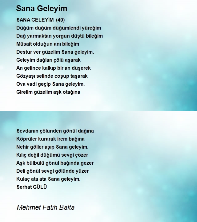 Mehmet Fatih Balta