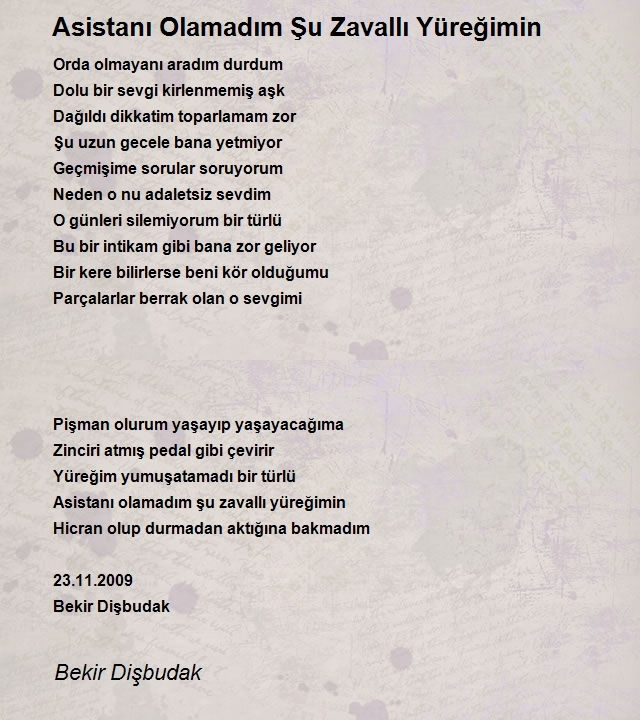 Bekir Dişbudak