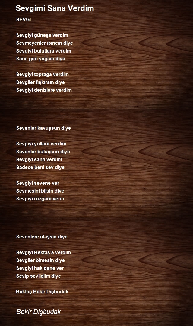 Bekir Dişbudak