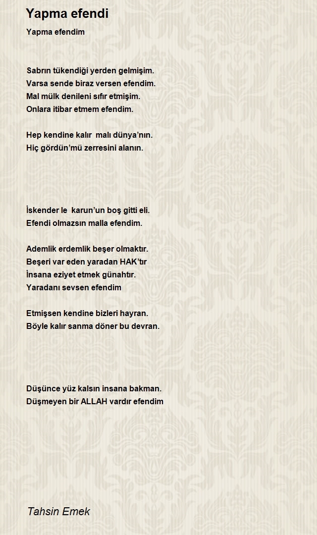 Tahsin Emek