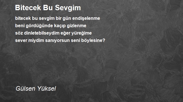 Gülsen Yüksel