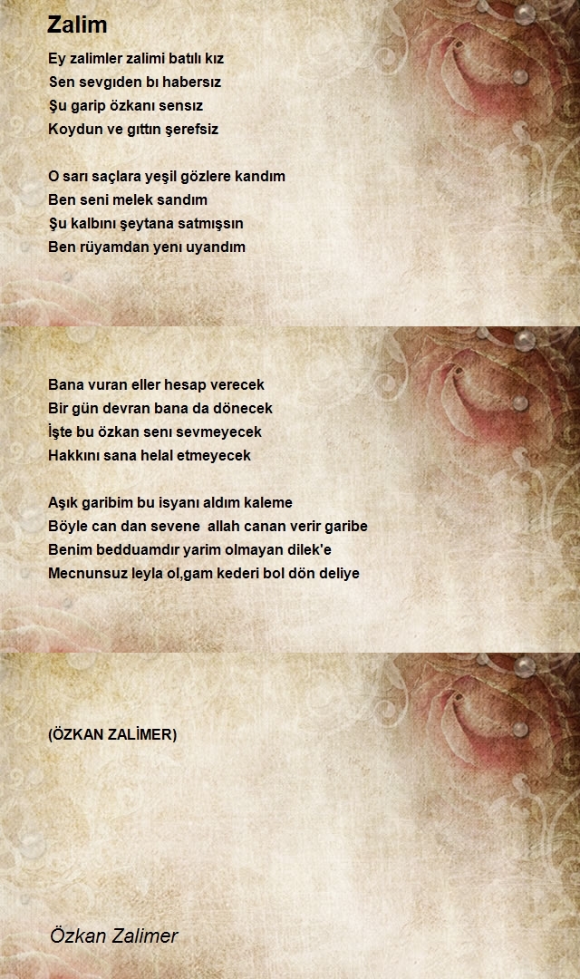 Özkan Zalimer