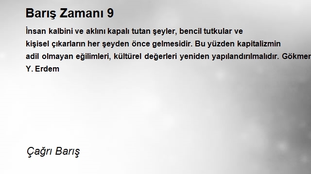 Çağrı Barış