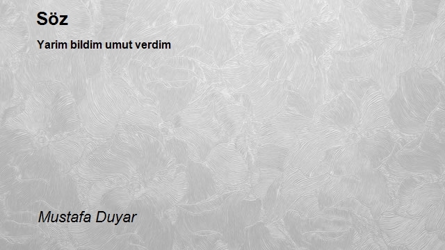 Mustafa Duyar