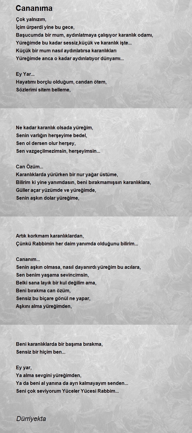 Şair Dürriyekta