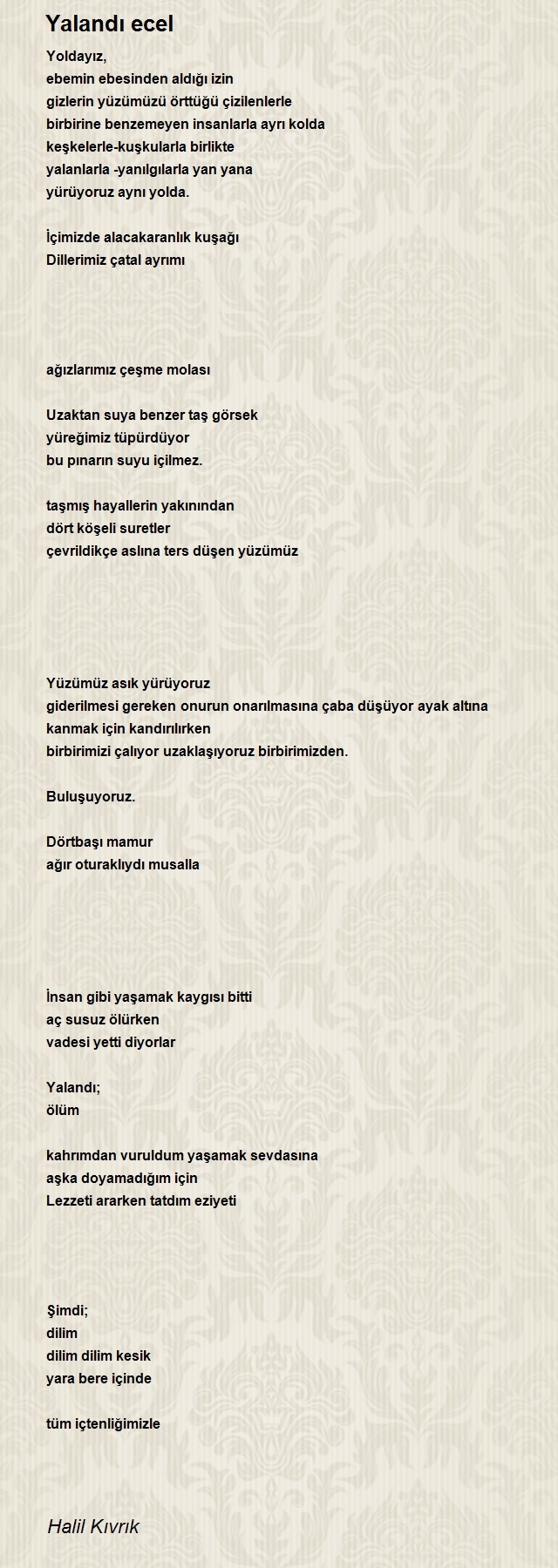 Halil Kıvrık