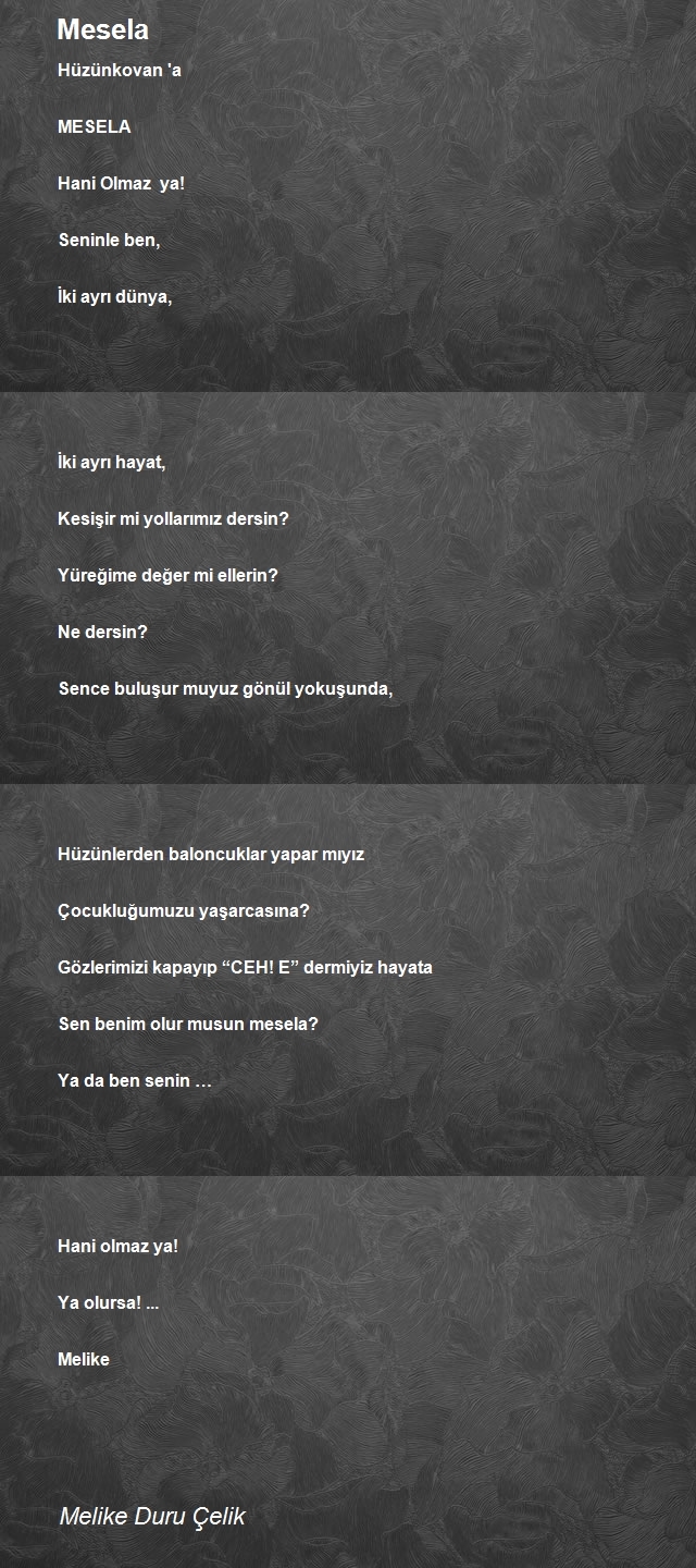 Melike Duru Çelik