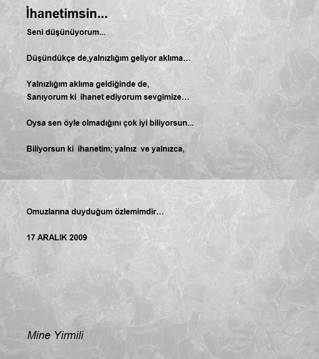 Mine Yirmili