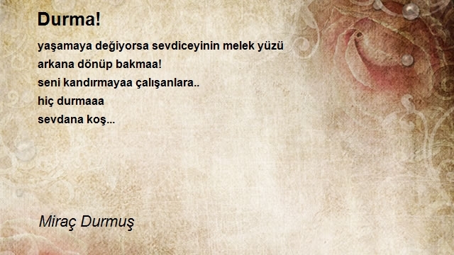 Miraç Durmuş