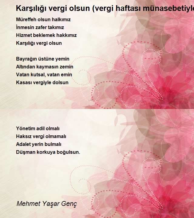 Mehmet Yaşar Genç