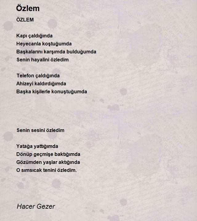 Hacer Gezer