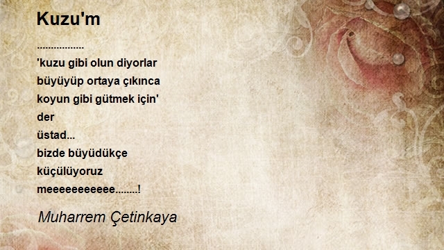 Muharrem Çetinkaya