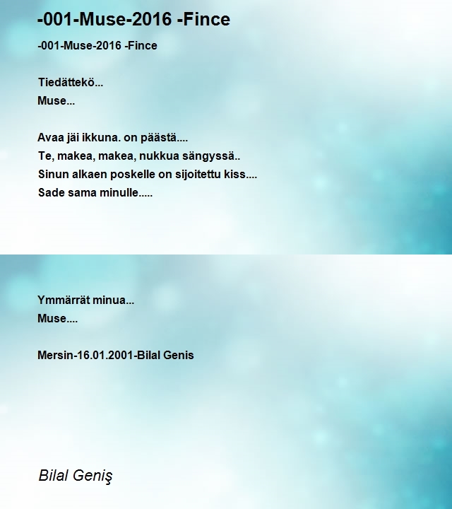 Bilal Geniş