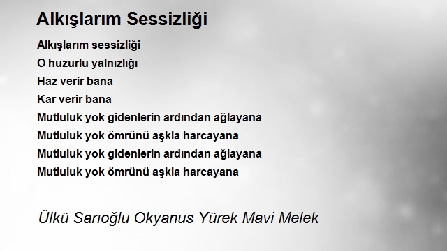 Ülkü Sarıoğlu Zümrüdüanka Mavi Melek