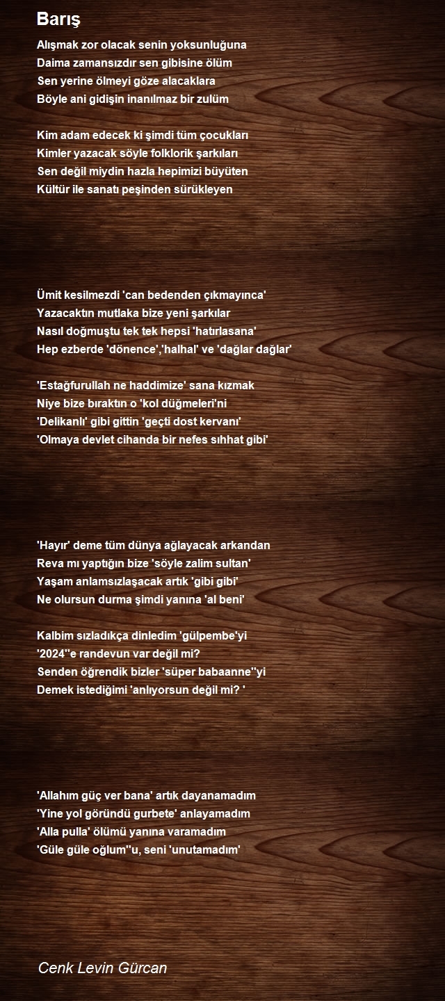 Cenk Levin Gürcan