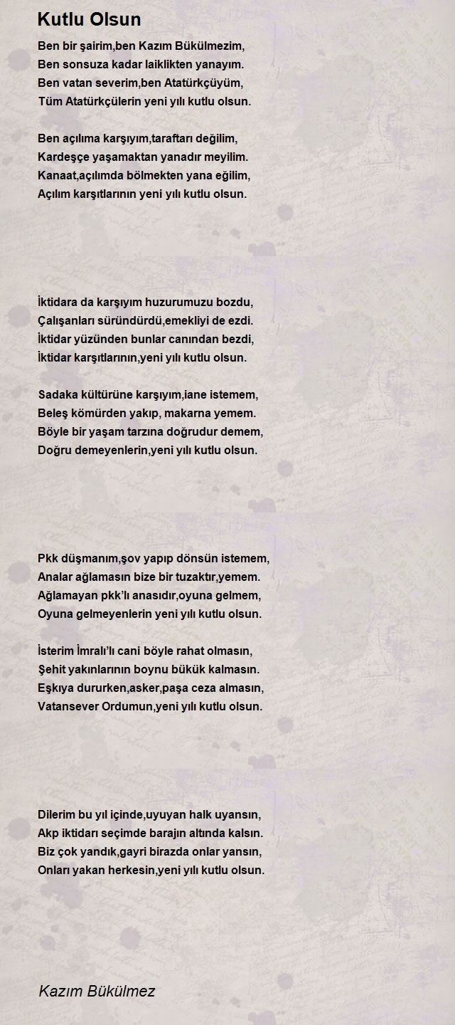 Kazım Bükülmez