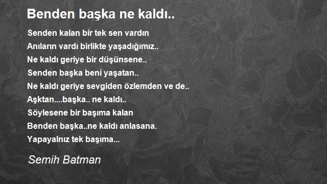 Semih Batman