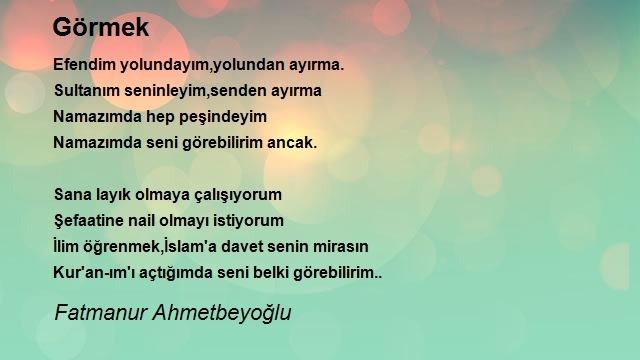 Fatmanur Ahmetbeyoğlu