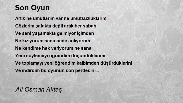 Ali Osman Aktaş
