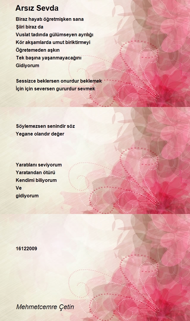 Mehmetcemre Çetin