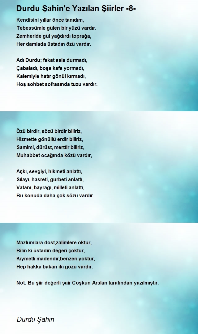 Durdu Şahin
