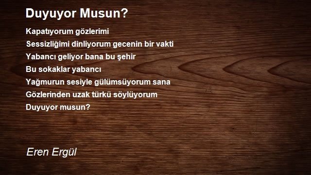 Eren Ergül
