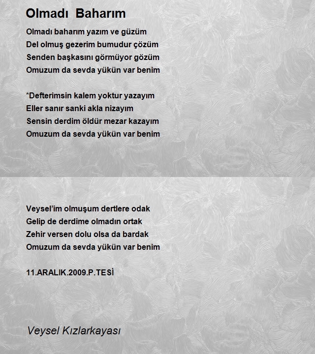 Veysel Kızlarkayası