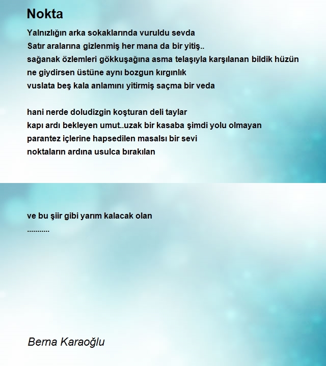 Berna Karaoğlu