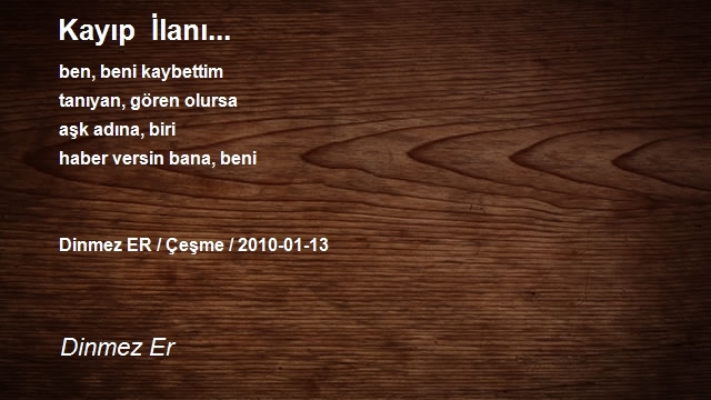 Dinmez Er
