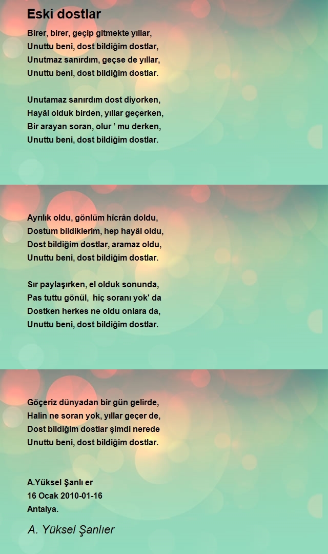 A. Yüksel Şanlıer