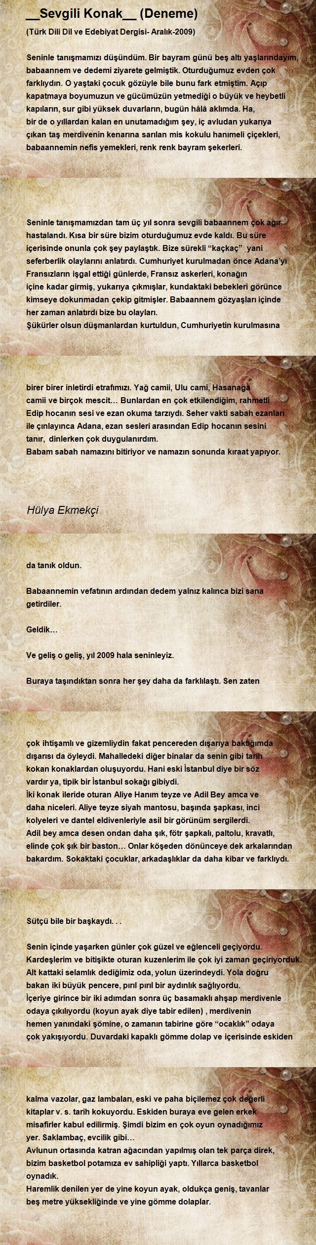 Hülya Ekmekçi