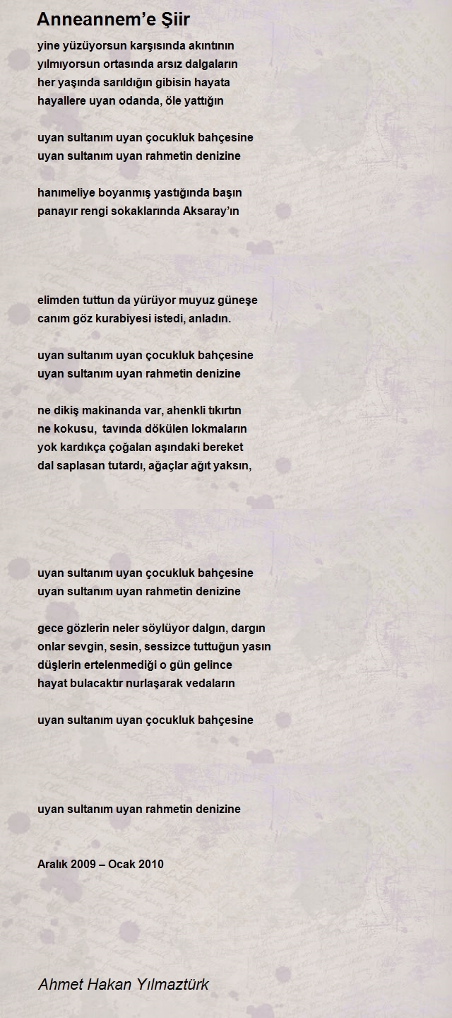 Ahmet Hakan Yılmaztürk