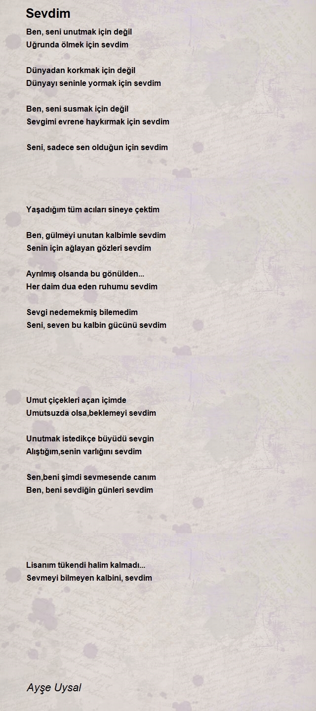 Ayşe Uysal