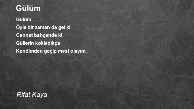 Rifat Kaya
