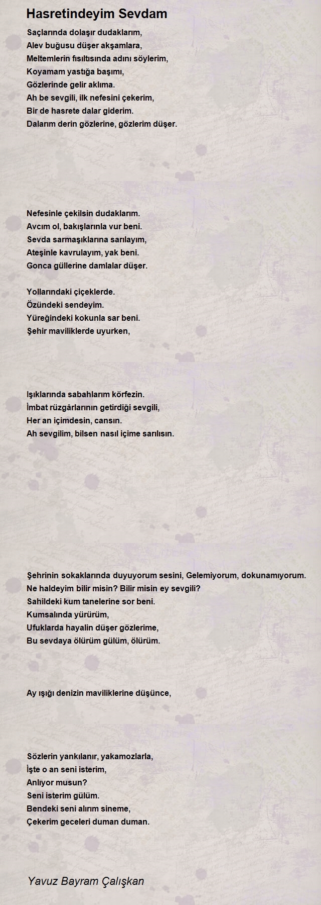 Yavuz Bayram Çalışkan
