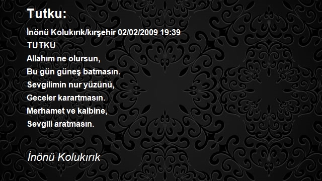 İnönü Kolukırık