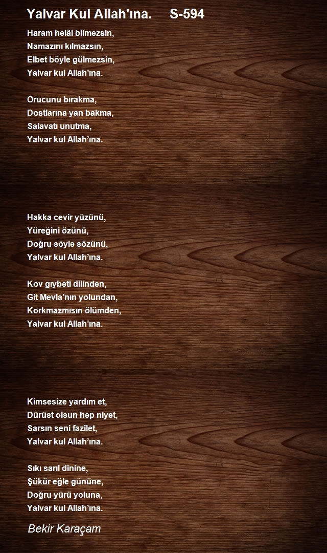 Bekir Karaçam