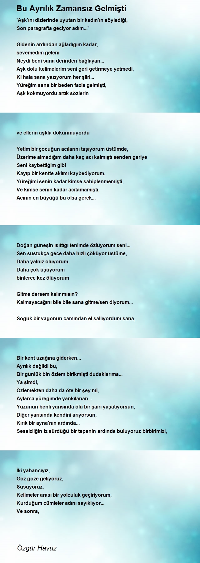 Özgür Havuz