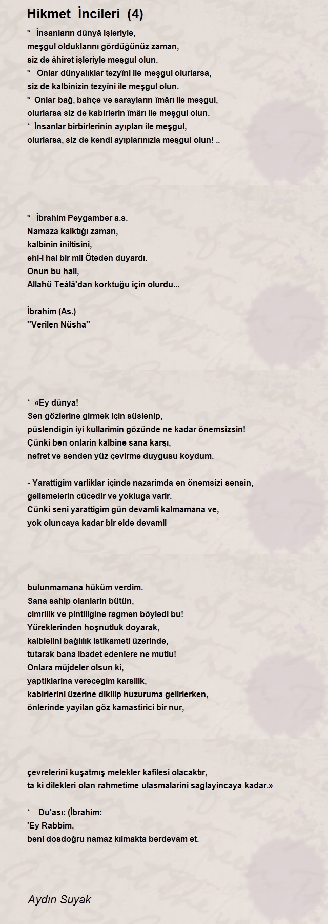 Aydın Suyak