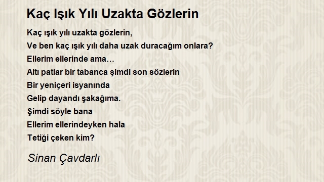 Sinan Çavdarlı