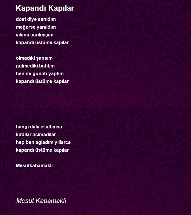 Mesut Kabamaklı