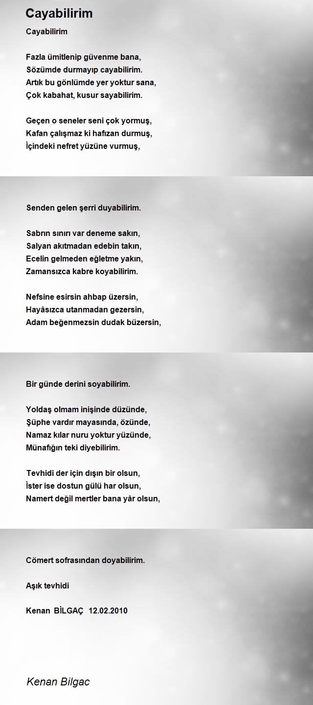 Kenan Bilgac
